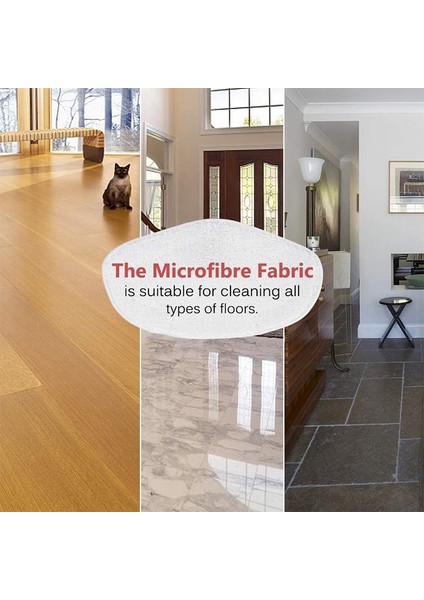 5 Adet Mikrofiber Yıkanabilir Paspas Pedi, Polti Kit Vaporetto Buharlı Paspas Için Yedek Paspas Parçaları (Yurt Dışından) fırsatları