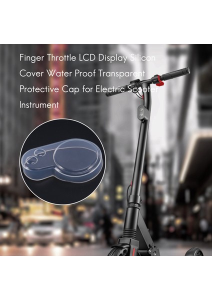 Parmak Gaz LCD Ekran Silikon Kapak Su Geçirmez Şeffaf Koruyucu Kapak Elektrikli Scooter Enstrüman Için (Yurt Dışından) indirimleri