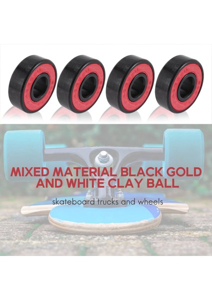 Paten Kaykay Tekerleği Için 8 Adet Seramik Rulmanlar Yüksek Hızlı Aşınmaya Dayanıklı (Yurt Dışından) fiyatları