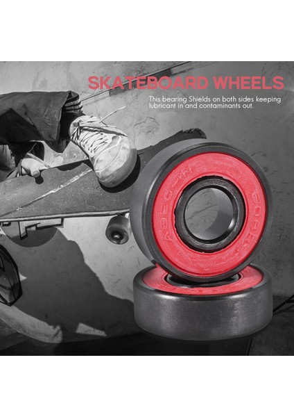 Paten Kaykay Tekerleği Için 8 Adet Seramik Rulmanlar Yüksek Hızlı Aşınmaya Dayanıklı (Yurt Dışından) fırsatları