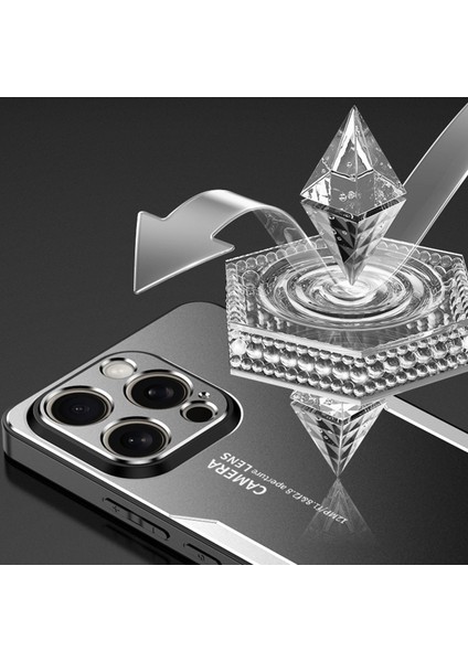 iPhone15 Pro Kase Alüminyum Alaşım+Tpu+Pc Anti Dust Kamera Koruma Telefon Kapak Kırmızısı (Yurt Dışından) modelleri