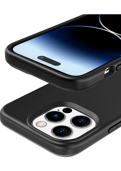 iPhone15 Pro Max Pc+Tpu Hibrid Telefon Kabuğu Anti-Çizelge Anti Ka Yüzey Telefon Kılıfı Kapak Black (Yurt Dışından) indirimleri