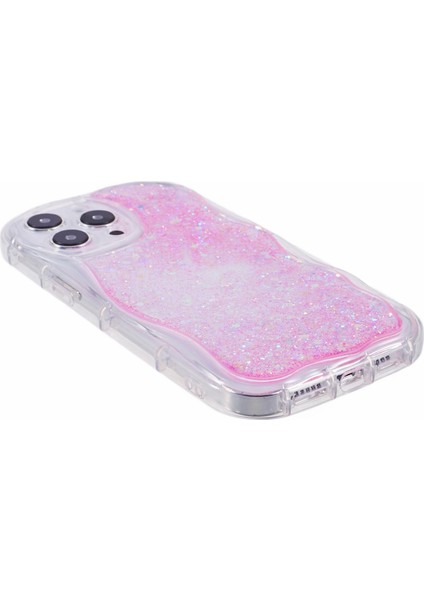iPhone15 Pro Case Glitter Pulins Epoksi Tpu Telefon Koruyucu-Pink Için Jtw Serisi (Yurt Dışından) fırsatları
