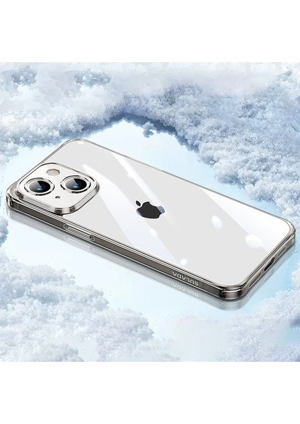 iPhone15 Için Ultra Net Telefon Kapağı Tpu +Temperli Cam Ince Telefon Kılıfı-Tövbe Siyah (Yurt Dışından) fırsatları