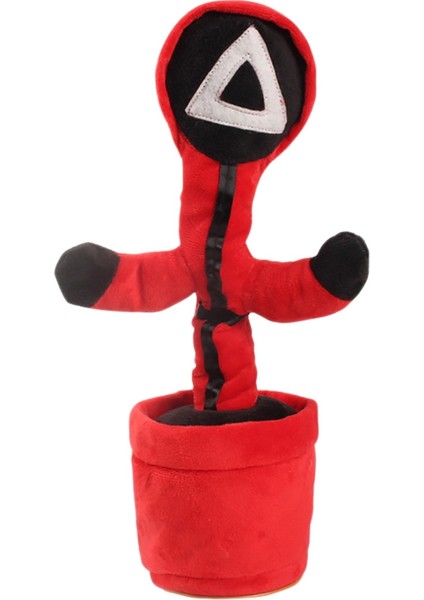 Kalamar Oyunu Dans Peluş Bebek 120 Şarkı Peluş Oyuncak Büküm Kaktüs Kayıt Konuşmayı Öğrenme Noel Hediyeleri, Üçgen (Yurt Dışından)