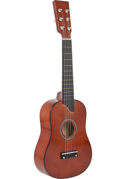 25 Inç Mini Küçük Gitar Basswood 6 Strings Akustik Gitar Acemi Çocuklar Çocuklar Için Seçim Dizeleri ile Hediye (Yurt Dışından)