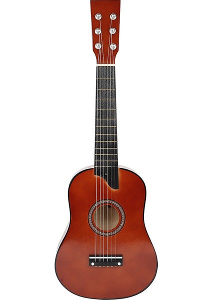 25 Inç Mini Küçük Gitar Basswood 6 Strings Akustik Gitar Acemi Çocuklar Çocuklar Için Seçim Dizeleri ile Hediye (Yurt Dışından)