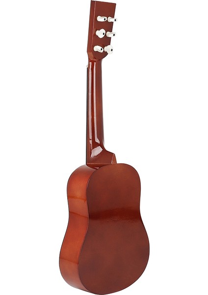 25 Inç Mini Küçük Gitar Basswood 6 Strings Akustik Gitar Acemi Çocuklar Çocuklar Için Seçim Dizeleri ile Hediye (Yurt Dışından)