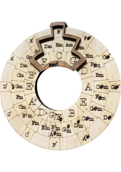 Notlar Müzik Aletleri Taşıması Kolay Eğitim Akor Tekerleği Ahşap Melodi Aracı Şarkı Yazarları Müzisyenler Için Gitar (Yurt Dışından)
