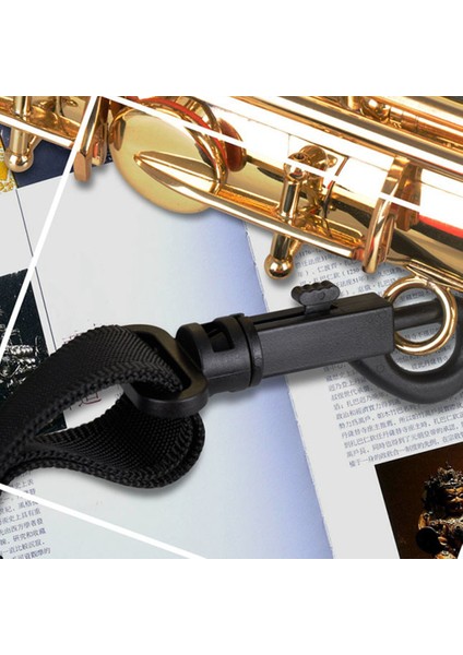 Rahat Kalınlaşmak Dekompresyon Tenor Soprano Alto Sax Boyun Askısı Sax Harness Saksafon Askısı, Kahverengi (Yurt Dışından) modelleri
