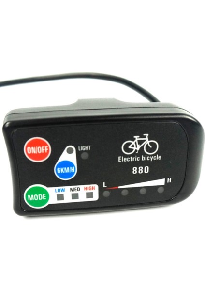 Elektrikli Bisiklet Ekranı 36V 48V Ebike Ligent Kontrol Paneli LCD Ekran LED880 Su Geçirmez Denetleyici Kt Için (Yurt Dışından) indirimleri