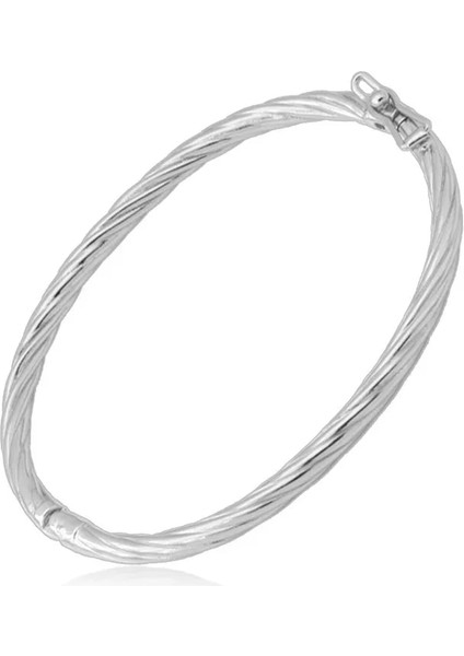 Platin Kaplama U7 Kadınlar Için Basit Tasarım Bilezik Trendy Takı Trendy Altın Renk Bakır Oval Bilezik Bilezik H433 (Yurt Dışından)