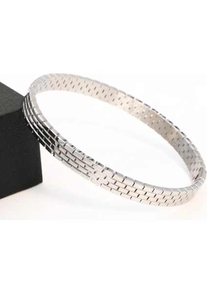 BR8206-ALTIN Yüksek Benzersiz Tasarım Hollow Izle Zincir Şekli Kadınlar Için 18 K Paslanmaz Çelik Bilezik Severler Bilezik Trendy Takı Hediye (Yurt Dışından) indirimleri