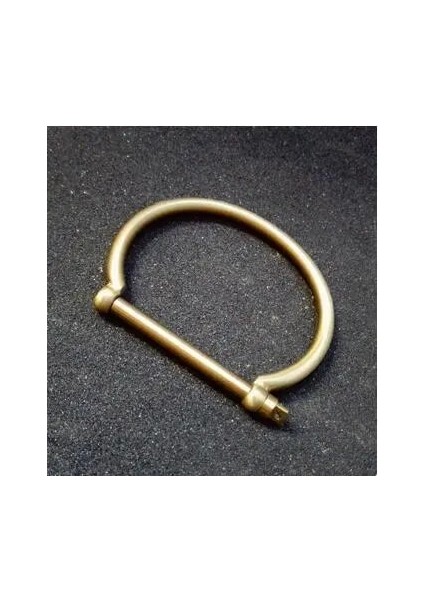 Altın Paslanmaz Çelik Çapa Bilezik Erkekler Vintage D Şekli Vidalı Manşet Bilezik Bileklik Manchette Erkekler Takı Pulseiras Masculina (Yurt Dışından)