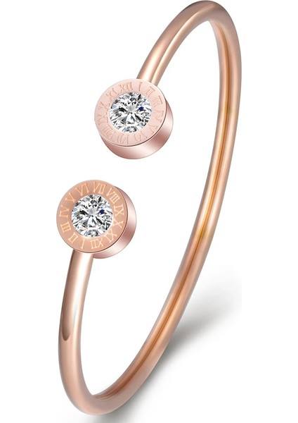 No.13 Boyutu Tasarım Açık Bilezik Kadınlar Kristal Sonsuza Kadar Aşk Pulseira Titanyum Çelik Bileklik ve Kadınlar Takı Için Bilezikler (Yurt Dışından) indirimleri