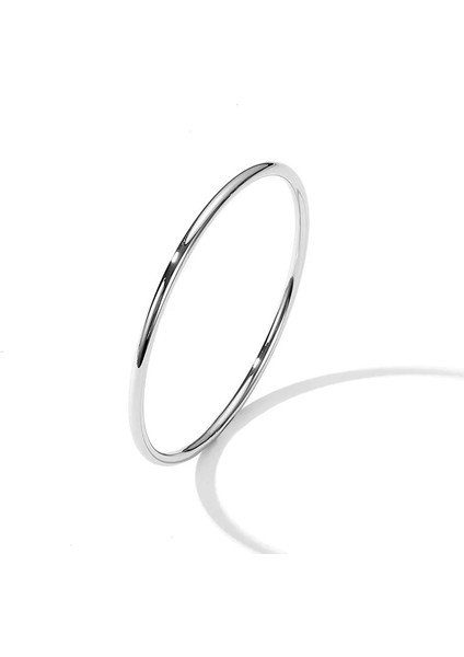 60MM Tarzı B00005 Moda Paslanmaz Çelik Basit Gül Altın Moda Lüks Bilezikler Sır Kadınlar Için Bilezikler Çift Takı (Yurt Dışından)