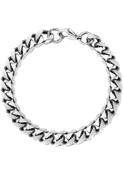 18CM Tarzı Gümüş Pırlanta Yok 6mm Titanyum Çelik Bilezik Kadınlar Için Moda Bilezikler Trendy Takı Paslanmaz Çelik Bilezikler Kadın Narin Aşık Bilezik (Yurt Dışından) fiyatları