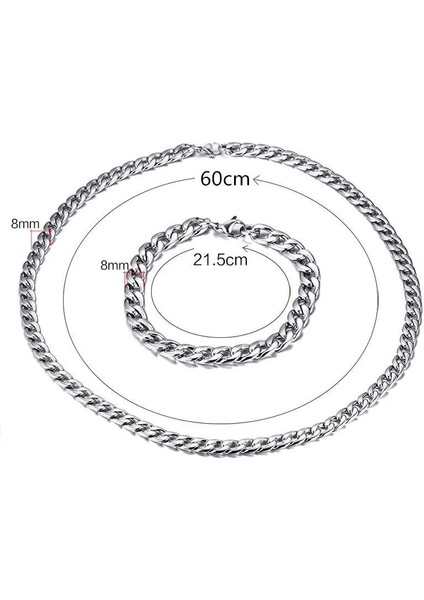 18CM Tarzı Gümüş Pırlanta Yok 6mm Titanyum Çelik Bilezik Kadınlar Için Moda Bilezikler Trendy Takı Paslanmaz Çelik Bilezikler Kadın Narin Aşık Bilezik (Yurt Dışından) modelleri