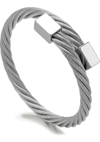 Açık Sarı Renk Altın Bileklik Paslanmaz Çelik Bileklik Erkek Bileklik Titanyum Ayarlanabilir Açılış Manşet Charm Takı Pulseras Hombre Lüks Takı (Yurt Dışından) indirimleri