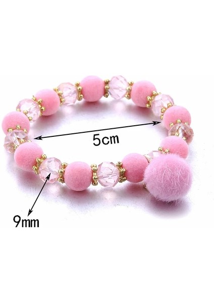 B3188-PEMBE Kadınlar Için Hediyeler Doğal Taş Çekicilik Takı Bilezikler Moda Kristal Bilezik Kolye Nefis Boncuklu Kadın Takı Yapımı (Yurt Dışından) indirimleri