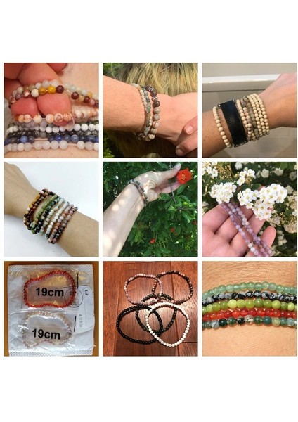 21CM Tarzı Yeşil Nokta 4mm Mini Enerji Charm Bilezik Doğal Taş Boncuk Yoga Şifa Bilezik Takı Kadın Erkek Best Friend Hediyeler Için (Yurt Dışından) fırsatları
