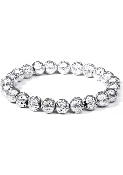 19CM Tarzı Lav Taşı Erkekler Bilezikler Doğal Şifa Enerji Kaplan Gözü Bilezik Cilalı Lapis Lazuli Boncuk Bileklik Elastik Pulsera Kadın Takı (Yurt Dışından)