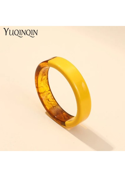 Siyah Vintage Reçine Moda Bilezikler Kadınlar Için Bilezikler Hint Mücevherat Renkleri Tasarımcı Charms ile Akrilik Charms Bilezikler Kadın (Yurt Dışından) modelleri