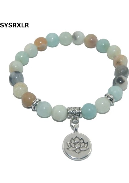 Platin Kaplama Doğal Taş Lotus Buda Boncuk Ametist Akik Lapis Lazuli Kaplan Gözü Turkuaz Bilezik Kadın Erkek Yoga Bilezik Femme (Yurt Dışından) indirimleri