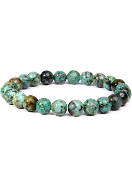 19CM Tarzı Kahve Akik El Yapımı Doğal Taş Afrika Turkuaz Boncuk Bilezik Erkekler Yoga Mala Takı Yeşil Moss Akik Boncuklu Kadın Erkek Bilezik (Yurt Dışından) fiyatları