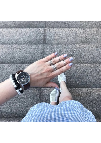 Manyetik Stil7 Et Çiftler Mesafe Bilezik Klasik Doğal Taş Beyaz ve Siyah Yin Yang Boncuklu Erkekler Kadınlar Için Bilezikler Best Friend Sıcak (Yurt Dışından) modelleri