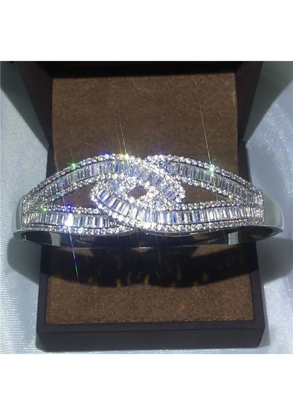 Stil 15 Choucong 27 Stilleri El Yapımı Bileklik 5A Kübik Zirkon Beyaz Altın Dolgulu Parti Bilezikler Bilezik Kadın Erkek Düğün Aksesuarları Için (Yurt Dışından) modelleri