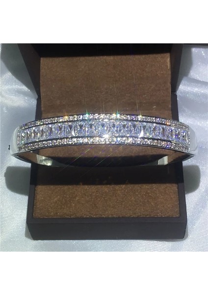 Stil 15 Choucong 27 Stilleri El Yapımı Bileklik 5A Kübik Zirkon Beyaz Altın Dolgulu Parti Bilezikler Bilezik Kadın Erkek Düğün Aksesuarları Için (Yurt Dışından) indirimleri