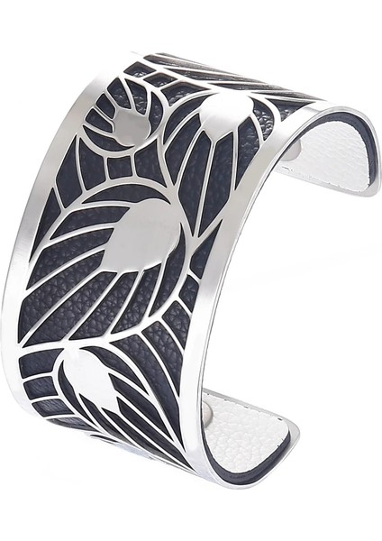 Kırmızı Cremo Manşet Bilezik Kadınlar Için Paslanmaz Çelik Aşk Bilezikler Geri Dönüşümlü Deri Band Takı Diğer'd Günü Hediyesi (Yurt Dışından)