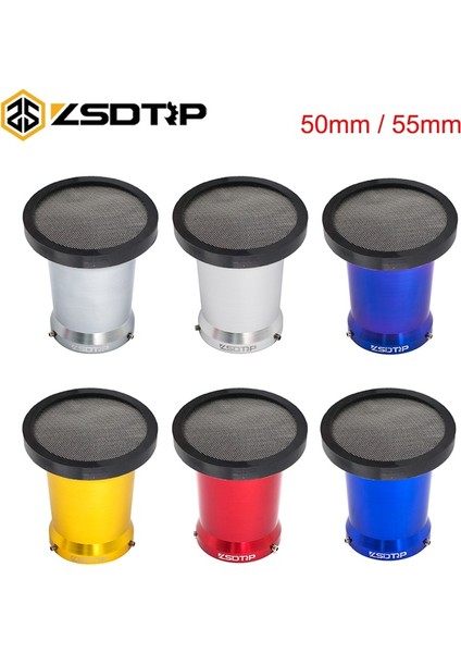 Altın 50MM Tarzı Zsdtrp Motosiklet Karbüratör Hava Filtresi Rüzgar Korna Fincan Guaze ile Keihin Oko Koso Mıkunı Pwk mm PE28 PE30 (Yurt Dışından) fiyatları