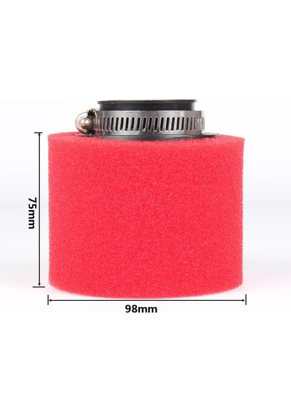 Bükülmüş Kırmızı Stil PZ22PZ26PZ27 Karbüratör cc Kir Bisiklet Motosiklet Atv Quad Kullanımı Için Yüksek Qualtiy Çift Kademeli Köpük Hava Filtresi (Yurt Dışından) fırsatları