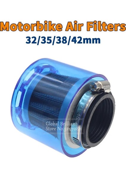 38MM Tarzı 50CC-ATV Pit Dirt Bike Scooter Splash Proof Için mm Evrensel Motosiklet Motosiklet Hava Filtresi Temizleyici (Yurt Dışından)