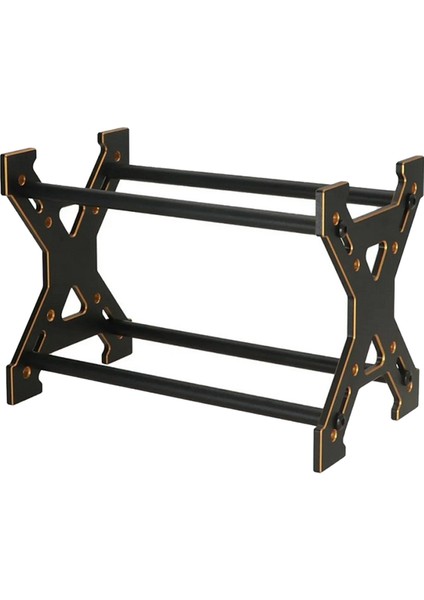 Metal Rc Araba Lastikleri Depolama Raf Tekerlekler Raf 1/24 1/18 Eksenel SCX24 TRX4M FCX24 Ölçekli Oyuncaklar Altın (Yurt Dışından)