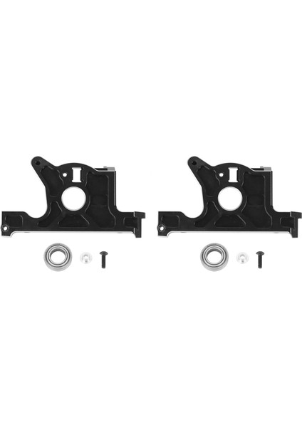 Slash Lcg Rc Araba Yükseltme Parçaları Için 10X19X5MM Rulman ile 2x Metal Motor Montajı (Yurt Dışından)