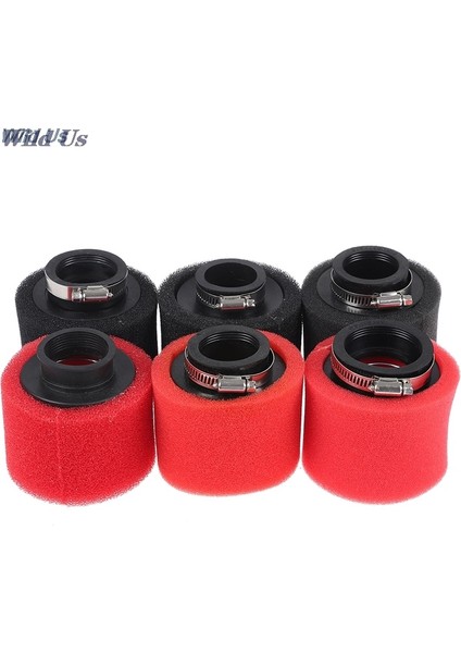 Siyah 42MM Stili Siyah ve Kırmızı Düz ​​boyun Köpük Hava Filtresi Sünger Temizleyici Moped Scooter Kir Pit Bike Motosiklet (Yurt Dışından) fırsatları
