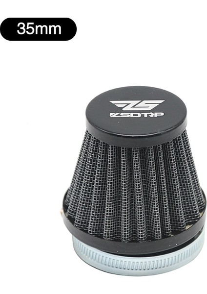 Siyah 35MM Tarzı Scl Motos Evrensel Ushroom Kafa Motosiklet Karbüratör Hava Filtresi Temizleyici Emme Borusu Modifiye Scooter (Yurt Dışından)