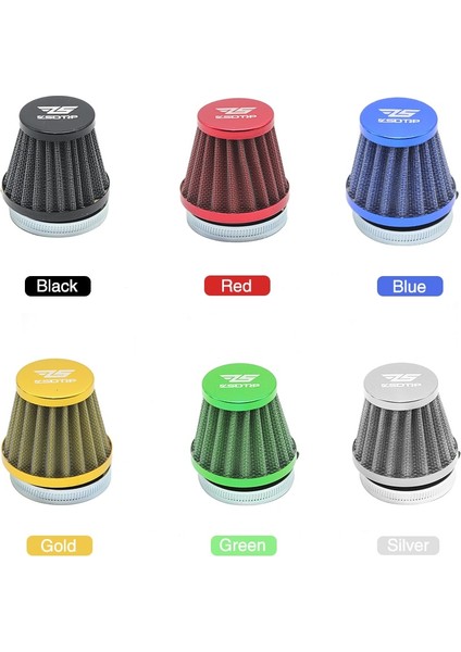 Siyah 35MM Tarzı Scl Motos Evrensel Ushroom Kafa Motosiklet Karbüratör Hava Filtresi Temizleyici Emme Borusu Modifiye Scooter (Yurt Dışından) fırsatları