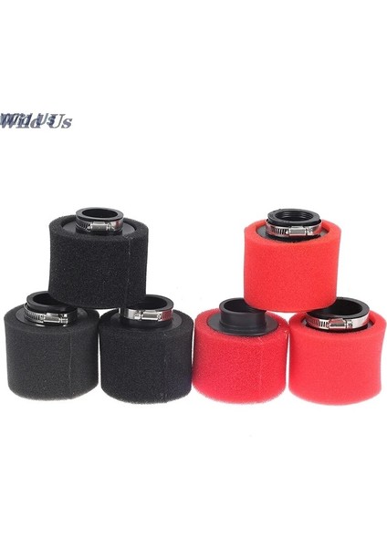 Siyah 48MM Stili Siyah ve Kırmızı Düz ​​boyun Köpük Hava Filtresi Sünger Temizleyici Moped Scooter Kir Pit Bike Motosiklet (Yurt Dışından) indirimleri