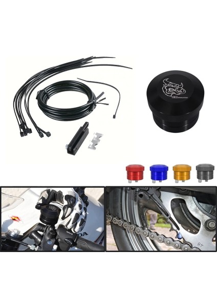 Zincir Yağlayıcı-Siyah Stil Evrensel Motosiklet Zincir Yağlayıcılar Yamaha Honda Kawasaki Suzuki Ducati Triumph Bmw Aprilia Ktm Benelli Için Yağlayıcı (Yurt Dışından) modelleri