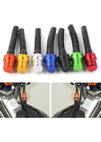 Kırmızı Stil Gaz Yakıt Kapağı Vana Havalandırma Havalandırma Tüpü Sx F Exc Adv Crf Yzf Wrf Kxf Rmz Dörtlü Motosiklet Motokros (Yurt Dışından) fırsatları