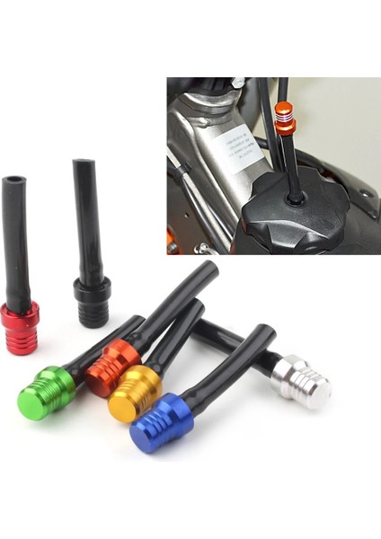 Kırmızı Stil Gaz Yakıt Kapağı Vana Havalandırma Havalandırma Tüpü Sx F Exc Adv Crf Yzf Wrf Kxf Rmz Dörtlü Motosiklet Motokros (Yurt Dışından) indirimleri