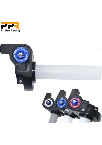 1200-115MM Siyah Stil Kolu Kavrama Motosiklet ile Hızlı Dönüş Gaz Kelebeği Kir Pit Bike Motocro "crf Klx Kayo Bse Için Gidon El Sapları (Yurt Dışından)