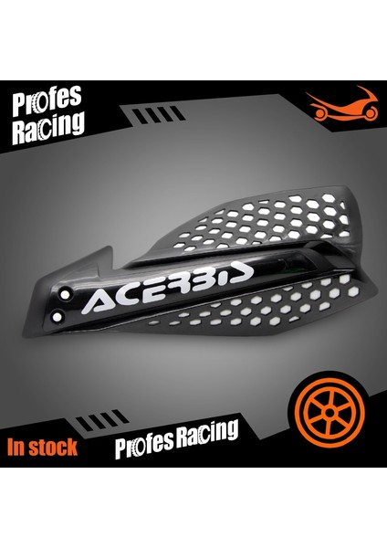 Siyah Turuncu Tarzı El Muhafızları Enduro ile Motosiklet Kir Pit Bike Atv Quads Için Motokros Handbar Handguard Koruyucu Koruma (Yurt Dışından)