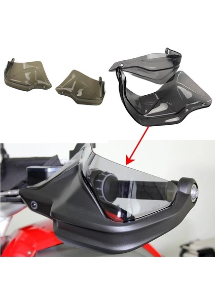 Stili Temizle Bmw Için R Gs Adv Rgs Lc R1250GS Gsa F800GS Macera Sr F750GS F850GS Handguard El Kalkan Koruyucu Ön Cam (Yurt Dışından)
