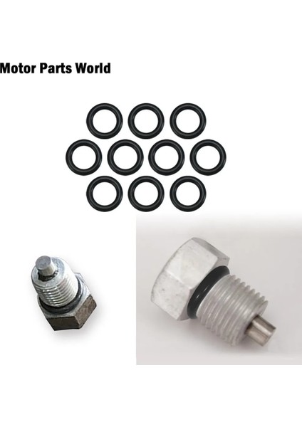 10 Adet O Yüzük Tarzı Motosiklet Ealing Ring Motor Şanzıman Çift Kam Yağ Tahliye Tapası O-Ring Harley Touring Dyna Softail Sportster Için (Yurt Dışından)