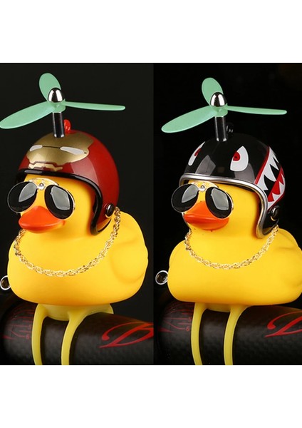 Normal Hava Vidası C7 Stili Aydınlık Airscrew Kask Ayakta Ördek Kırık Rüzgar Küçük Sarı Ördek Motosiklet Bisiklet Bisiklet Bisiklet Işık Moto Motosiklet Aksesuarları (Yurt Dışından)